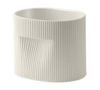 Muuto Maceta Ridge 15 cm Off-white