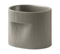 Muuto Maceta Ridge 15 cm Taupe
