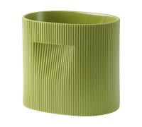 Jardinera Muuto Ridge H24 Verde Musgo