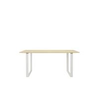 Muuto Mesa 70/70 170x85 cm Solid oak-White