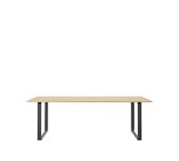 Muuto Mesa 70/70 225x90 cm Solid oak-Black