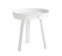Muuto Mesa auxiliar Around. pequeña blanco