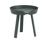 Muuto Mesa auxiliar Around. pequeña Dark green