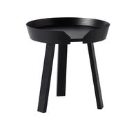 Mesa de centro Muuto Around Negro Pequeño