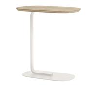 Muuto Mesa auxiliar Relate 60.5 cm roble-off white