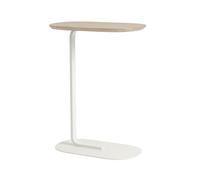 Muuto Mesa auxiliar Relate 73.5 cm Solid oak-Off white