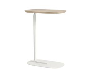 Muuto Mesa auxiliar Relate 73.5 cm Solid oak-Off white
