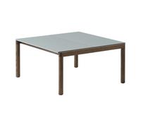 Muuto Mesa de centro Couple 2 Plain 80x84x40 cm Pale blue-dark oiled oak