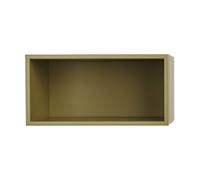 Muuto Módulo de estantería Mini Stacked small Brown-green