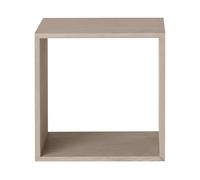 Muuto Módulo de estantería Stacked 2.0 abierto. mediano roble