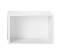 Muuto Módulo de estantería Stacked 2.0 con fondo. large blanco