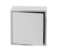 Muuto Módulo de estantería Stacked 2.0 con puerta. mediano gris claro