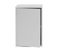 Muuto Módulo de estantería Stacked con puerta. grande Gris