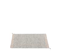 Muuto - Ply cobija rPET 140x85 Negro/Blanco