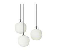 Muuto Rime Pendant Cluster 3 lámpara colgante Black. Ø18 cm