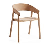 Muuto Silla con reposabrazos Cover roble
