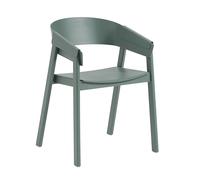Muuto Silla con reposabrazos Cover verde