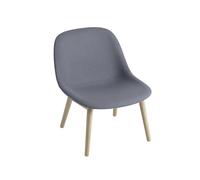 Muuto Silla Fiber Lounge con patas de roble Divina 154