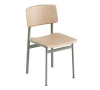 Muuto Silla Loft Chair Roble-dusty green