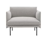 Muuto Sillón Outline chair tela Clay 12-Black