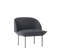 Muuto Sofá de 1 plaza Oslo Steelcut 180-Dark Grey