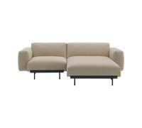 Muuto Sofá modular de 2 plazas In Situ configuración 4 Ecriture 240-Black