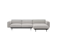 Muuto Sofá modular de 3 plazas In Situ configuración 6 Clay 12-Black