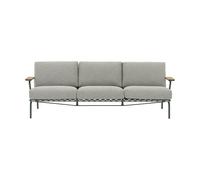 Muuto Sofá Settle de 2 plazas Ribbed Weave 2 Dark green