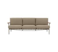 Muuto Sofá Settle de 2 plazas Ribbed Weave 5 Taupe