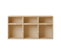Muuto Stacked aparador del sistema de almacenamiento configuración 5 Roble