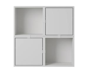 Muuto Stacked sistema de almacenamiento para recibidor. configuración 4 Gris