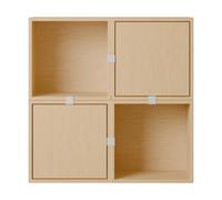 Muuto Stacked sistema de almacenamiento para recibidor. configuración 4 Roble