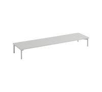 Muuto Stacked sistema de almacenamiento podium con base de tubo Grey/Grey