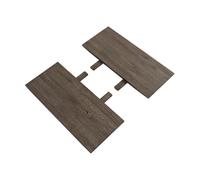 Muuto Tableros de extensión Earnest Extendable. set de 2 Dark oiled oak