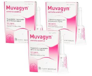 Muvagyn Centella Asiática Gel Vaginal 3x8 uds