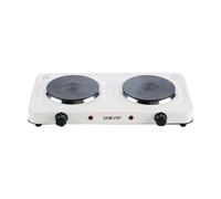 Muvip cocina electrica de 2 placas 2000w - 5 niveles de potencia - ter