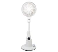 Muvip ventilador de pie 80w 8 aspas - 7 velocidades - nebulizador - fu