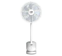 Muvip ventilador de pinza 6' con batería recargable, 4 velocidades, ?