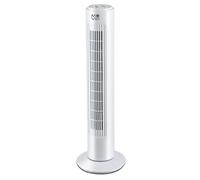 MUVIP Ventilador de Torre de 50W con 3 Velocidades y Oscilación - Silencioso, Compacto y Eficiente, Ideal para Hogar y Oficina - Potente y de Bajo Consumo Energético
