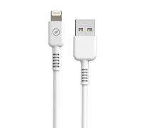 Cable usb lightning mf1 2.4a 3m blanco Muvit for change