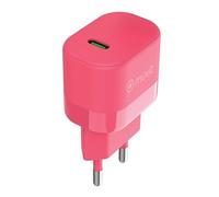 muvit for Change Cargador de Pared Tipo C PD 25W Magenta