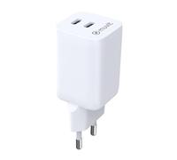 Muvit for Change Cargador de Pared GAN 2 Puertos USB-C PD 65W BiooFnix con Tecnología Sostenible