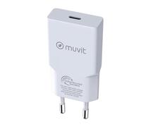 muvit for Change Cargador de Pared Slim Tipo C PD 30W Blanco