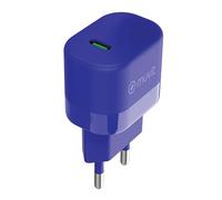 muvit for Change Cargador de Pared Tipo C PD 25W Azul