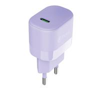 muvit for Change Cargador de Pared Tipo C PD 25W Lavanda con Tecnología de Carga Rápida