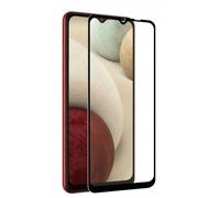 Muvit for Change Cristal Templado Plano Marco Negro para Samsung Galaxy A12