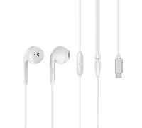 Muvit For Change E58 Auriculares Estéreo USB-C Blancos