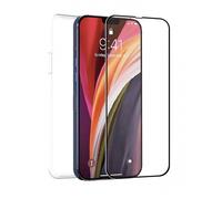 Funda muvit para iphone 13 pro max + protector pantalla vidrio templado plano marco negro