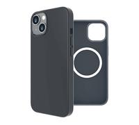 Muvit For Change Funda Recycletek Liquid Silicone Magsafe Negra Compatible con Apple iPhone 14 Plus
