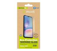 Muvit for change protector pantalla compatible con Samsung Galaxy A05S vidrio templado plano